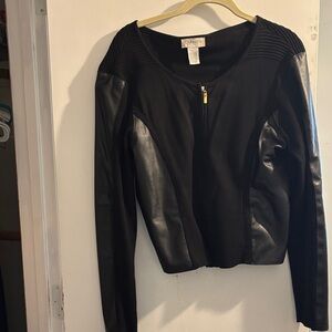 Carmen Marc Valvo Black Women's Blazer